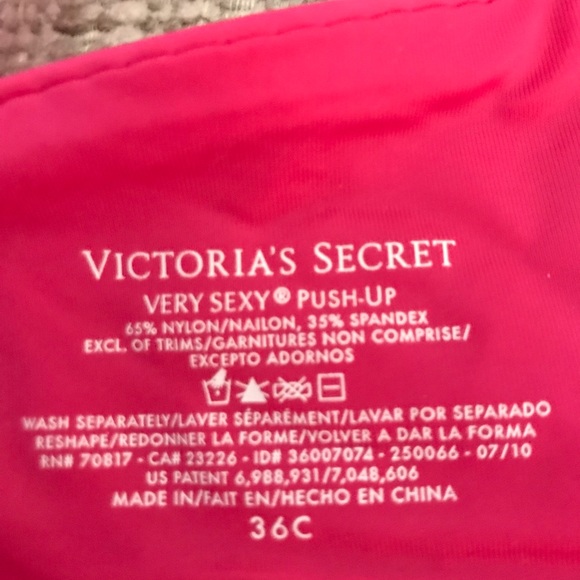 Victoria Secret Very Sexy Push Up Bra 36C - Picture 2 of 5